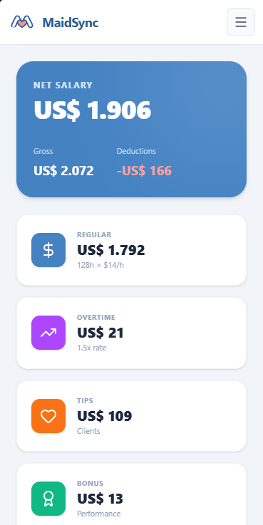 MaidSync App
